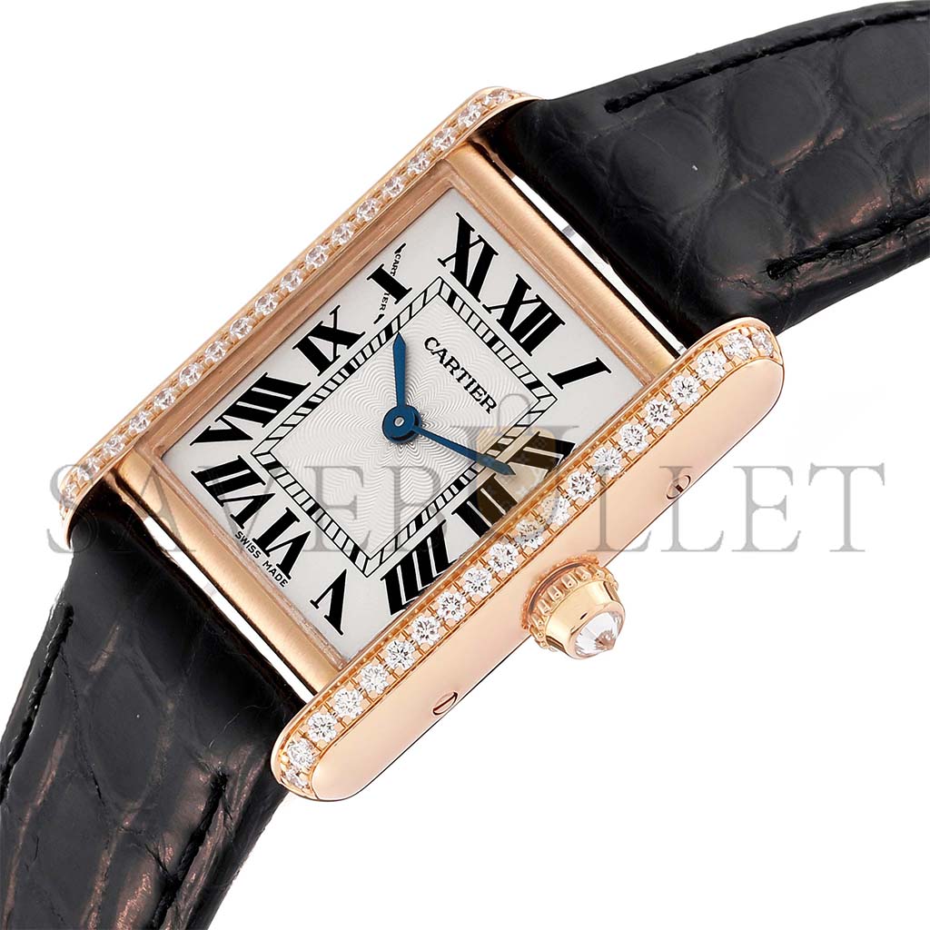 ca*t*er tank l**is rose gold Di*m*nd ladies watch wjta0010